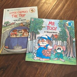Little Critter’s The‎ Trip Hard Cover book HTF 80s Mercer Mayer & Me Too!
